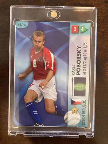 Karel poborsky panini card - karel,