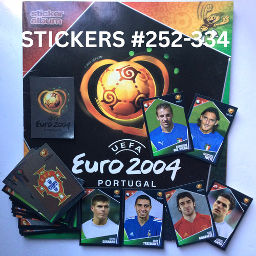 Adesivi panini 2004 - adesivi, euro